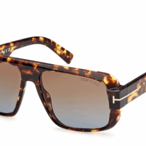 Tom Ford FT1101 Turner 52F Dark Havana/Brown Gradient Men's Sunglasses