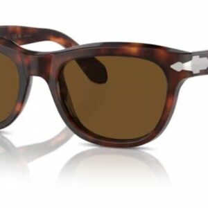 Persol 0PO0086S 24/57 Havana/Polarized Brown Soft Square 57mm Men's Sunglasses