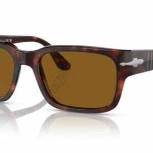 Persol 0PO3315S 24/33 Havana/Brown 58mm Rectangular Men's Sunglasses