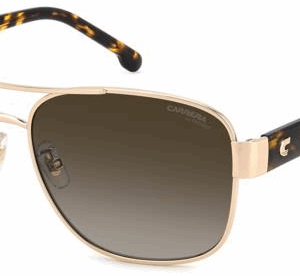 Carrera 3042/S 06J/HA Gold Havana/Havana Brown Shaded Rectangle Men's Sunglasses