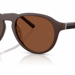 Oliver Peoples 0OV5557SU R-8 700553 Semi Matte Umber Clay Round Men's Sunglasses