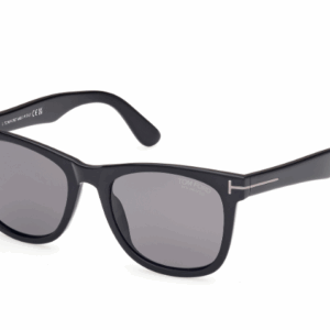 Tom Ford FT1099-N Kevyn 01D Shiny Black/Smoke Polarized Square Men's Sunglasses