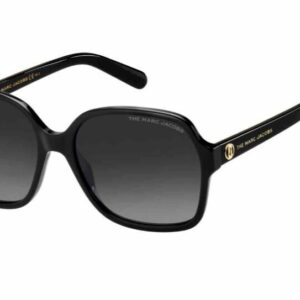 Marc Jacobs MARC-526/S 0807/9O Black/Grey Gradient Square Women's Sunglasses