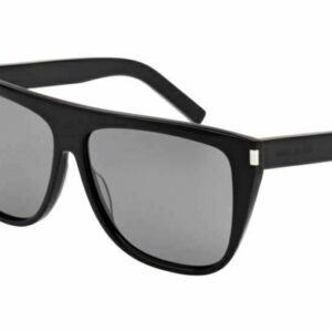 SAINT LAURENT SL 1 001 Black 59mm Men's/ Women's  Sunglasses