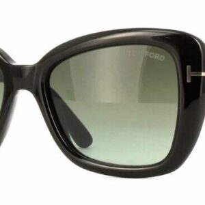 Tom Ford FT1008 Maeve 01B Shiny Black/Smoke Gradient Women's  Sunglasses