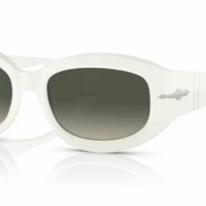 Persol 0PO3335S 119471 Solid white/Grey Gradient Oval 56mm Men's Sunglasses