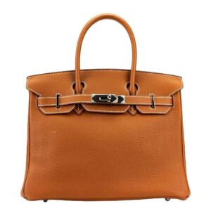Hermes Birkin 30 Gold Bag Togo Leather