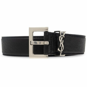 Saint Laurent Cassandre Belt Square Buckle Accessories