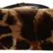 Dolce & Gabbana Devotion Small Velvet Giraffe Print Bag