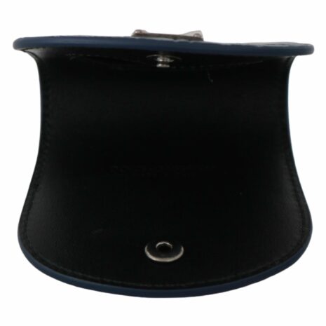 Dolce & Gabbana Crocodile Embossed Leather Coin Purse - Blue