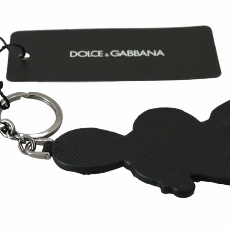 Dolce  Gabbana Leather Dominico Stefano #DGFAMILY Logo Badge Keychain9
