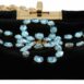 Dolce & Gabbana Velvet Evening Party Crossbody with Crystal Studs and Gold Chain Strap