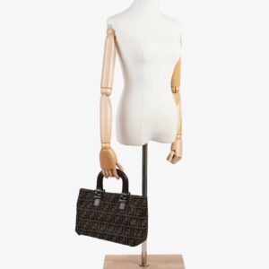 Fendi Zucca Tote Brown Canvas