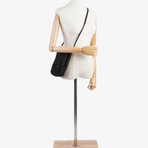 Fendi Zucchino Black Canvas