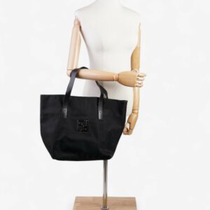 Fendi FF Tote Black Nylon