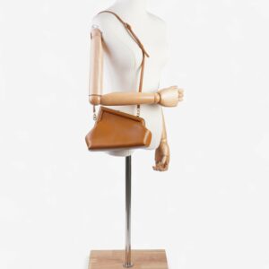 Fendi Fendi First Tan Calfskin Leather Small