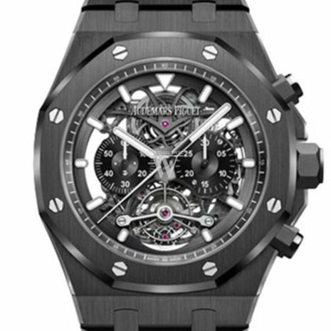 Audemars Piguet Royal Oak Tourbillon Ceramic 44Mm Mens 26343Ce.oo.1247Ce.01 Watch