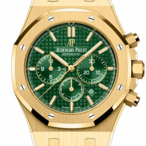 Audemars Piguet Royal Oak 41 Chronograph Green Dial Watch 26331BA.OO.1220BA.02