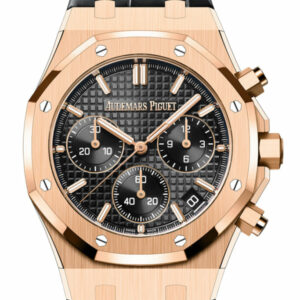 Audemars Piguet Royal Oak 41 Chronograph Black Dial Rose Gold 26240OR.OO.D002CR.01 DCM