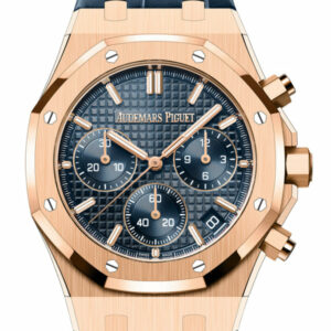 Audemars Piguet Royal Oak 41 Chronograph Bleu nuit nuage 50 Dial Rose Gold 26240OR.OO.D315CR.01 DCM