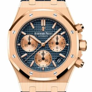 Audemars Piguet Royal Oak 41 Chronograph Blue Dial Rose Gold 26239OR.OO.D315CR.01 DCM