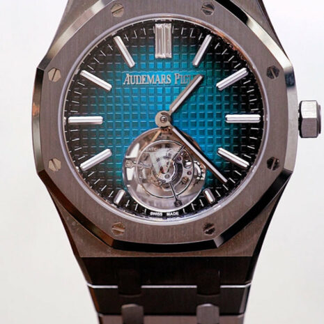 Audemars Piguet Royal Oak 41 Smoked Blue-Green dial Titanium Watch 26730TI.OO.1320TI.04