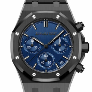 Audemars Piguet Royal Oak 41 Blue dial Black ceramic Watch 26240CE.OO.1225CE.98