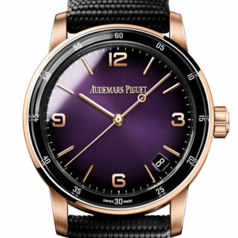 Audemars Piguet Code Purple Dial Pink Gold Watch 15210OR.OO.A002KB.02