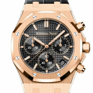 Audemars Piguet Royal Oak Black Rose Gold Watch 26240OR.OO.D002CR.02