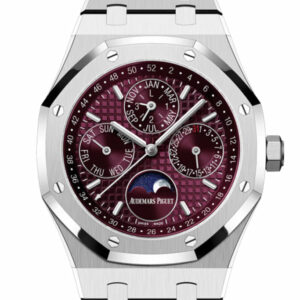Audemars Piguet Royal Oak Purple Dial White Gold Watch 26574BC.OO.1220BC.01