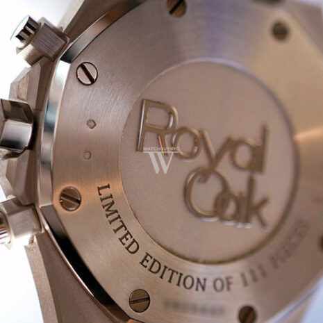 Audemars Piguet Royal Oak 41 Chronograph White Gold Black Dial Watch 26331BC.GG.1224BC.03 Japan Limited Edition