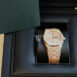 Audemars Piguet Royal Oak Frosted Pink Gold Dial Ladies Rose Gold Watch 15454OR.GG.1259OR.03
