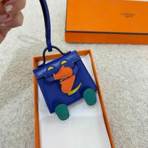 Hermes Kelly Doll Bag Charm GHW