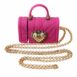 Dolce & Gabbana Sicily Mini Bag in Fuchsia ONE SIZE Gold And Pink