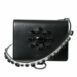 Dolce & Gabbana Sicily Small Chain Wallet in Black ONE SIZE Black And White