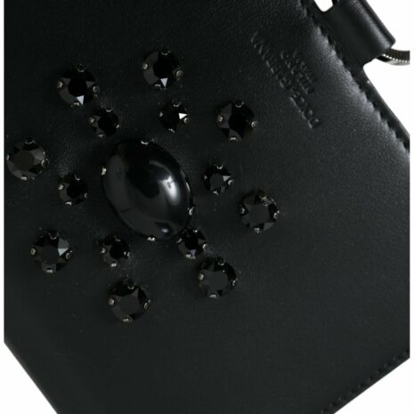 Dolce & Gabbana Sicily Small Chain Wallet in Black
