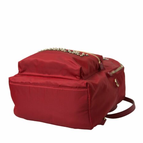 Dolce & Gabbana DG Family Nylon Backpack in Red