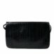 Dolce & Gabbana Eelskin Leather Shoulder Document Bag