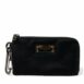 Dolce & Gabbana Black Nylon Keychain with Carabiner Clip ONE SIZE Black