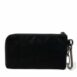 Dolce & Gabbana Black Nylon Keychain with Carabiner Clip