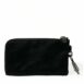 Dolce & Gabbana Black Nylon Keychain with Carabiner Clip