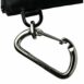 Dolce & Gabbana Black Nylon Keychain with Carabiner Clip