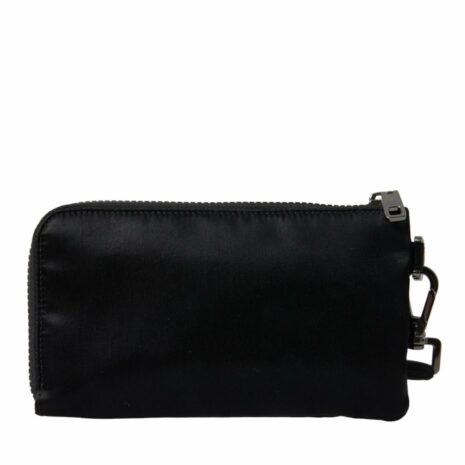 Dolce & Gabbana Black Nylon Clutch Bag with Detachable Strap