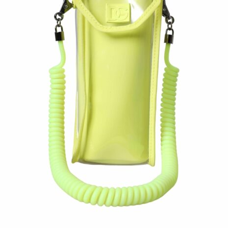Dolce & Gabbana Silicone Phone Case with Chain - Yellow