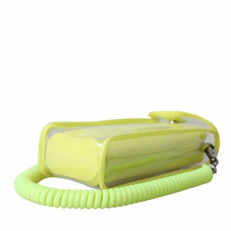 Dolce & Gabbana Silicone Phone Case with Chain - Yellow