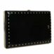 Dolce & Gabbana Leather Studded Gold Frame Clutch Evening Purse