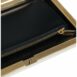 Dolce & Gabbana Leather Gold Frame Clutch Evening Party Purse Bag
