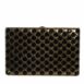 Dolce & Gabbana Crystal Bifold Clutch with Black Leather Lining
