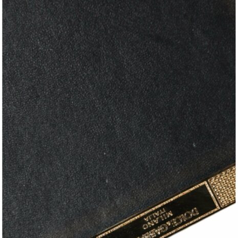 Dolce & Gabbana Crystal Bifold Clutch with Black Leather Lining