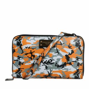 Dolce & Gabbana Camouflage Leather Crossbody Bag with Adjustable Strap ONE SIZE Multicolor